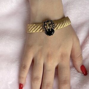 GUCCI NEW‎ bracelet black stone authentic 100%